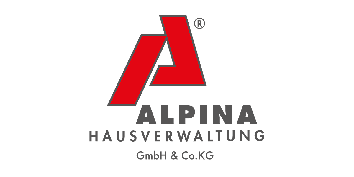 Kundenreferenz Logo für Alpina Hausverwaltung