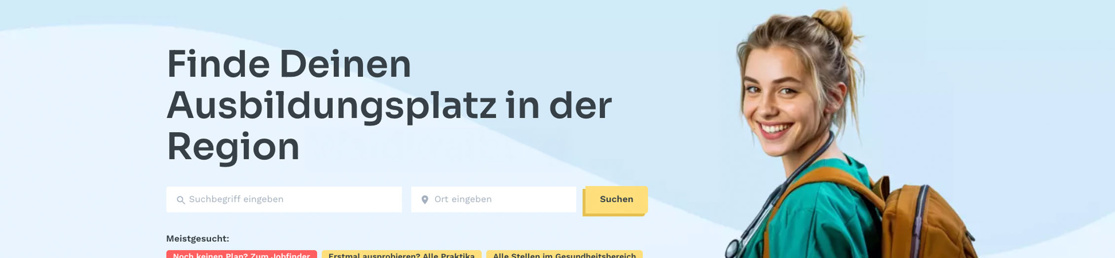 Headerbild Azubiportal24.de auf der Seite von twentyfourtalents