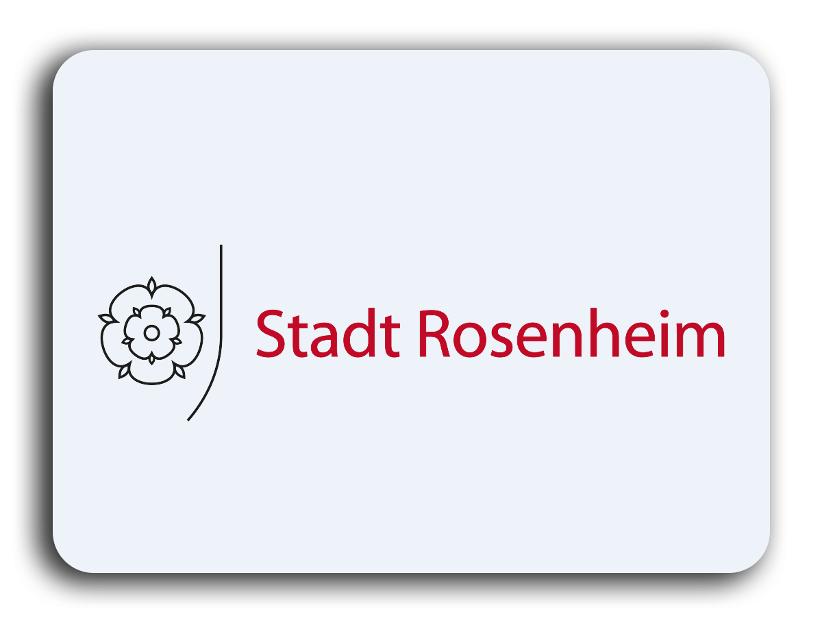 Kundenreferenz Logo für mobile Stadt Rosenheim